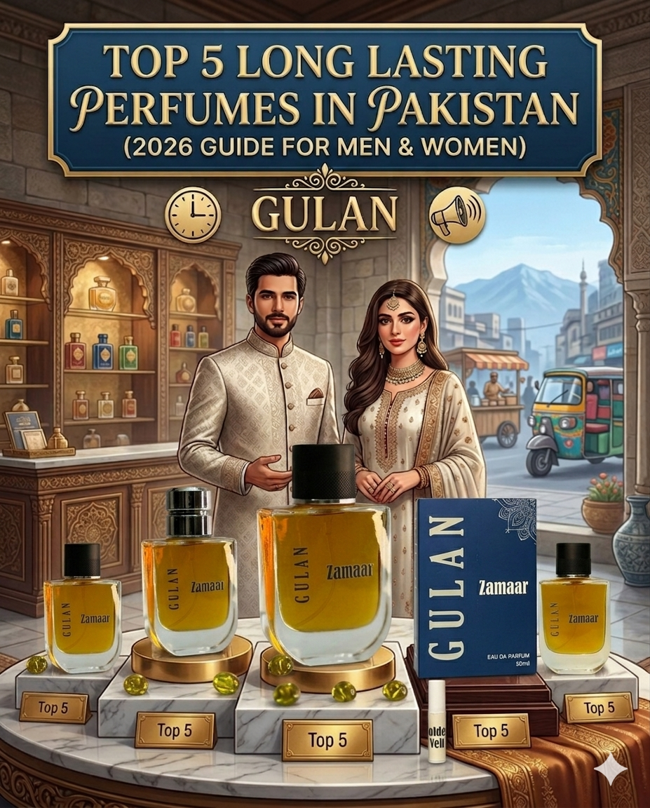 Top 5 Long Lasting Perfumes in Pakistan (2026 Guide for Men & Women)